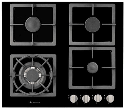 Parmco Hob 600mm Black glass