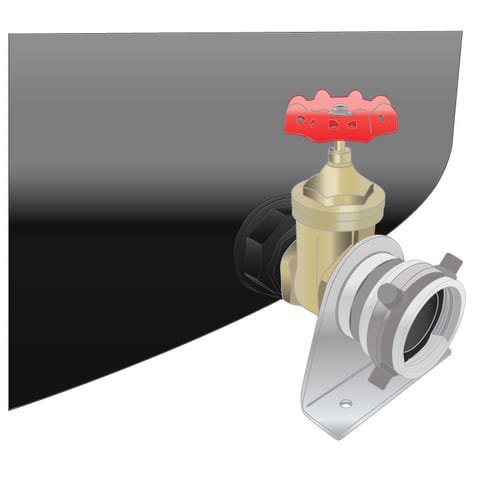 Devan 30,000 Ltr Fire Tank & Basic Fire Connection Kit