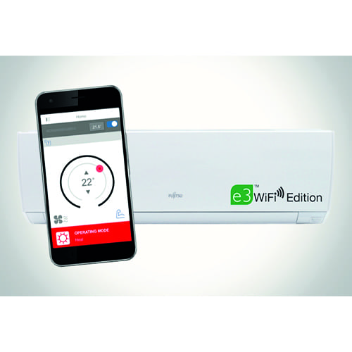 Fujitsu e3 WiFi Edition Hi-Wall Heat Pump