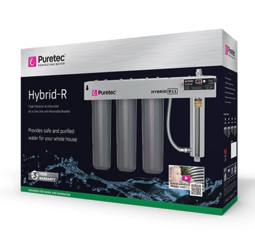 Puretec Hybrid-R11 Triple Filtration and Ultraviolet all in one Unit 20"