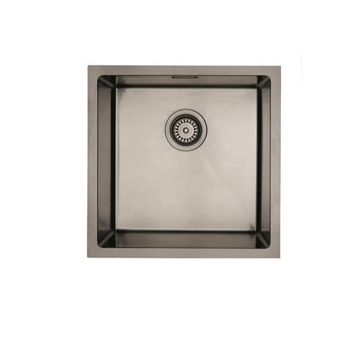 Mercer Aurora Single Bowl Sink - Gunmetal Colour