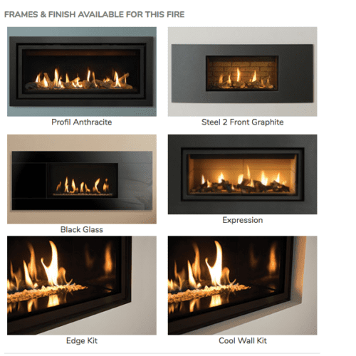 Gazco Studio 2 Duplex Balanced Flue Gas Fire