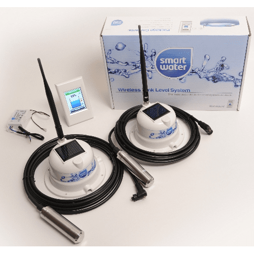 Smart Water Wireless Tank Level System - 2 Tank Desk Mount Starter Pack