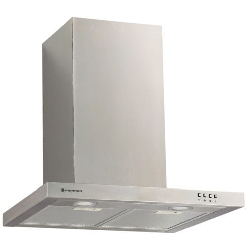 Parmco T4-12LOW-6L 60cm Low Profile Canopy Stainless Steel