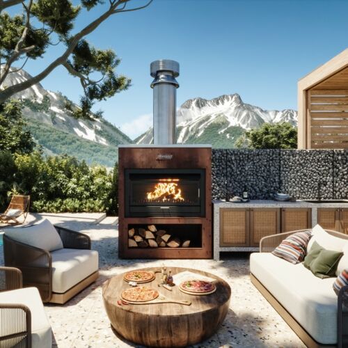 Masport Matakana 1200 Outdoor Wood Fire